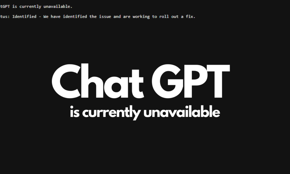 Chat GPT Down