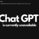 Chat GPT Down