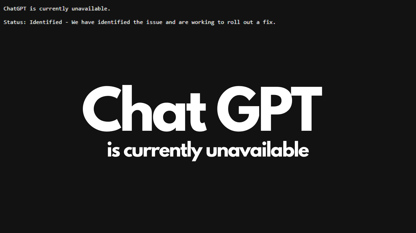 Chat GPT Down